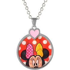 Disney Slušivý dievčenský náhrdelník Minnie Mouse NH00544RL-16