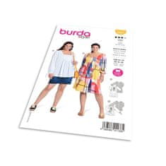 Burda Strih Burda 5917 - Naberané blúzkové šaty, blúzka