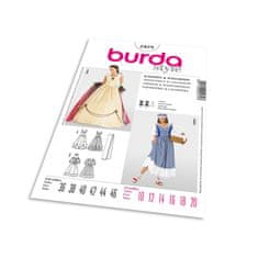 Burda Strih Burda 2479 - Šaty na cisárovnú, šaty na prádlenu