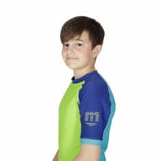 Mares Chlapčenské lycrové tričko SEASIDE RASHGUARD SHIELD JR BOY modrá XS (8/9 rokov)