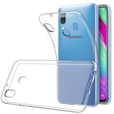 IZMAEL Priesvitné ochranné puzdro pre Samsung Galaxy A30/Galaxy A20 - Transparentná KP26168