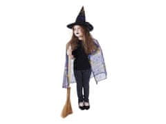 Kostým čarodejník - čarodejnice halloween plášť + klobúk