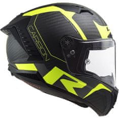 LS2 FF805 THUNDER-06 CARBON-06 RACING1 matná prilba Hi-Vis-žltá veľkosť S