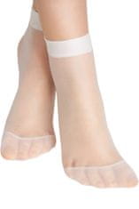 Amiatex Dámske ponožky + Nadkolienky Gatta Calzino Strech, biela, UNIVERZáLNA
