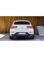 Protec Difúzor zadného nárazníka MERCEDES GLC COUPE C253 2015-2019 LOOK GLC63