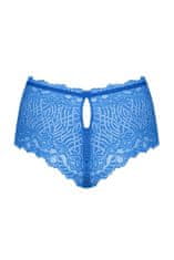 Obsessive Dámske erotické nohavičky + Nadkolienky Gatta Calzino Strech, svetlo modrá, S/M