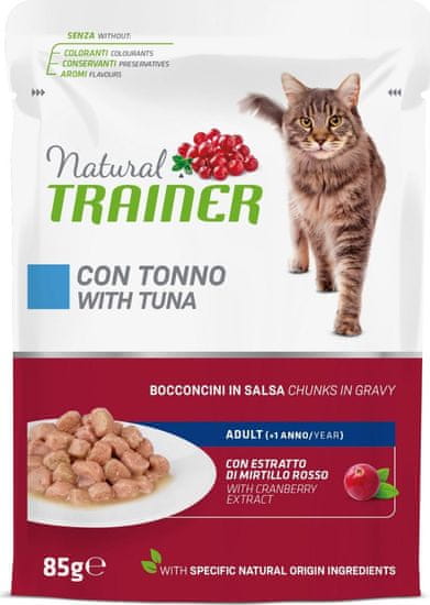 4DAVE Kapsička Trainer Natural CAT AD. tuňák 85g