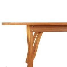 Petromila vidaXL Záhradný stôl 200x90x75 cm akáciový masív