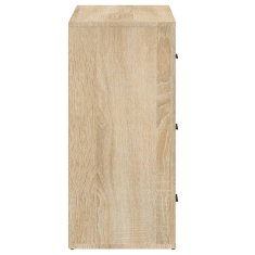 Vidaxl Komoda dub sonoma 80x33x70 cm spracované drevo
