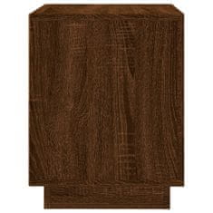Petromila vidaXL Nočné stolíky 2 ks hnedý dub 44x35x45 cm spracované drevo