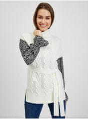 Orsay Krémová dámská svetrová vesta XS