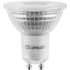 LUMILED 10x Stmievateľná LED žiarovka GU10 8W = 80W 650lm 3000K Teplá biela 36°