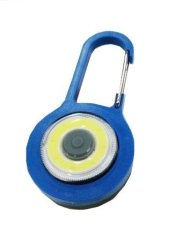 HADEX Kľúčenka na batoh LED COB, modrá