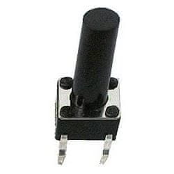 HADEX Mikrospínač 6x6mm v = 13,5mm