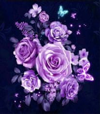 Gaira® Diamantové maľovanie Ruže s motýľmi D0169