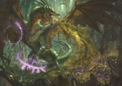 Trefl Puzzle UFT Dungeons&Dragons: Zelený drak 1000 dielikov