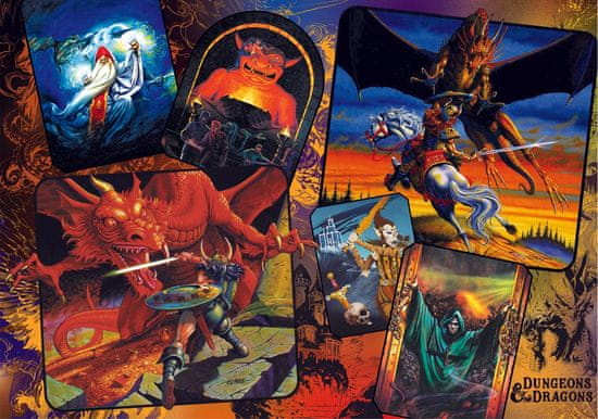 Trefl Puzzle Dungeons&Dragons: Počiatky dračieho brlohu 1000 dielikov