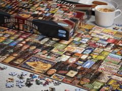 Gibsons Puzzle Značky, ktoré vybudovali Britániu 1000 dielikov