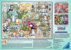 Ravensburger Puzzle Crazy Cats: Tomovo kvetinárstvo 500 dielikov