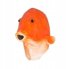 Korbi Profesionálna latexová maska Fish, gold fish