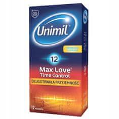 shumee Max Love Time Control vlhčené latexové kondómy 12 ks