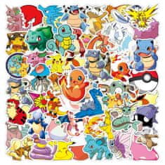 Northix Pokémon Stickers - Anime Stickers - 50 ks 