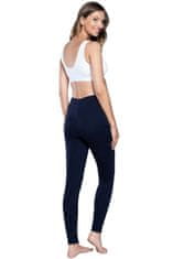 ITALIAN FASHION Dámske legíny Leggins long blue + Nadkolienky Gatta Calzino Strech, tmavo modrá, L