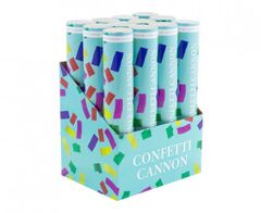 GoDan Vystreľovacie konfety MIX - farebné papieriky - 30 cm