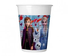Procos Plastové poháre Frozen II - 8 ks / 200 ml