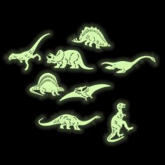 Tvary dinosaurus - svieti v tme