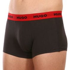 Hugo Boss 3PACK pánske boxerky čierné (50469786 002) - veľkosť M