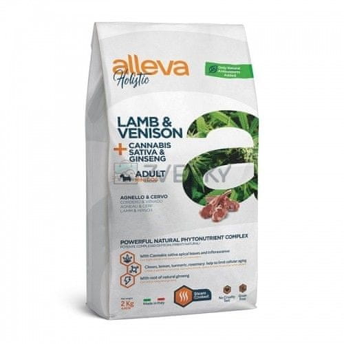 Alleva Granule pre psa HOLISTIC dog lamb & venison adult mini 2 kg