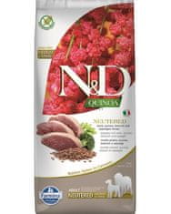 Farmina Granule pre psa QUINOA adult medium & maxi, neutered, duck, broccoli & asparagus 12 kg