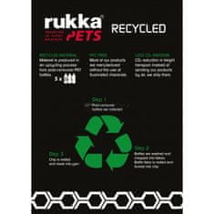 RUKKA PETS Dog Vodítko Twist Aruba L, tyrkysová