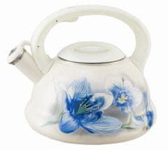 ZILNER Smaltovaná kanvica 3,0 l Blue Poppy Zl-4011-Bp