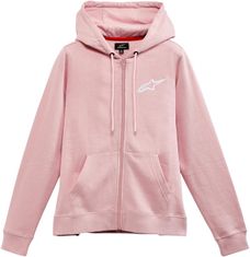 Alpinestars mikina AGELESS CHEST Zip dámska bielo-ružová 2XL