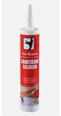 HADEX Sanitárny silikón biely, DEŇ BRAVEN, 280ml