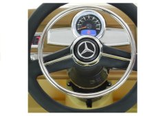 Lean-toys Mercedes 300S batérie auto čierna maľované