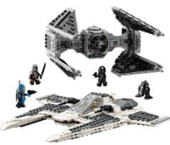 LEGO Star Wars 75348 Mandaloranská stíhačka triedy Fang proti TIE Interceptoru