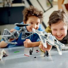 LEGO Star Wars 75348 Mandaloranská stíhačka triedy Fang proti TIE Interceptoru