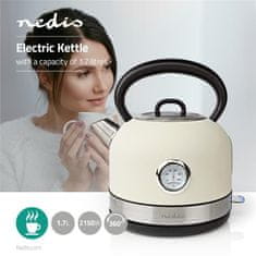 Nedis Kanvica rýchlovarná NEDIS KAWK310EWT WHITE 1,7L