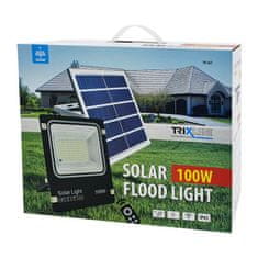 Trixline Reflektor LED so solárnym panelom+PIR TRIXLINE TR367 100W/6500K