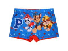 Paw Patrol Paw Patrol Chlapčenské plavky/plavky, modré a červené 7-8 let 122/128 cm