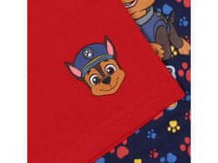 Paw Patrol Paw Patrol Marshall Chase Chlapčenské pyžamo na ramienka, tmavomodré a červené letné pyžamo 6 let 116 cm