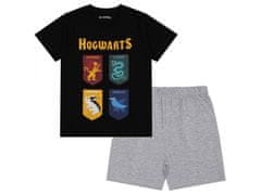 sarcia.eu Harry Potter Chlapčenské pyžamo s krátkym rukávom, čierno-šedé letné pyžamo 14 let 164 cm