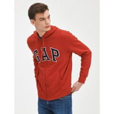 Gap Mikiny logo francúzske froté mikina na zips GAP_490384-08 L