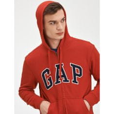 Gap Mikiny logo francúzske froté mikina na zips GAP_490384-08 L