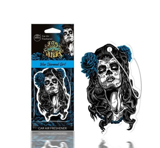 AMIO Osviežovač vzduchu muertos Blue Diamond Girl