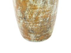 Beliani Dekoratívna terakotová váza 53 cm viacfarebná MESINI