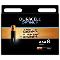 HJ Batéria AAA/LR3 DURACELL OPTIMUM, 8 ks (blister)